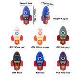 Astronaut Rocket Silicone Beads for DIY Jewelry Making
