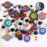 Astronaut Rocket Silicone Beads for DIY Jewelry Making