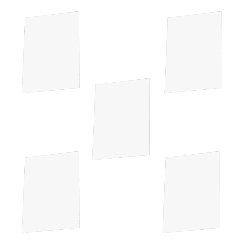 Plastic Seal Film Clear Protective Sheet for DIY Jewelry Making