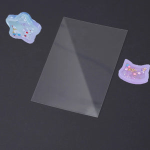 Plastic Seal Film Clear Protective Sheet for DIY Jewelry Making