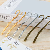 Retro Antique Bookmark Hairpin Alloy Metal Charm Pendant DIY Jewelry Accessories