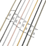 5/10 Yards Metal Iron Chains DIY Accessories for Jewelry Making Men Women