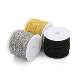 5/10 Yards Metal Iron Chains DIY Accessories for Jewelry Making Men Women