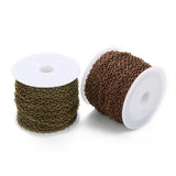 5/10 Yards Metal Iron Chains DIY Accessories for Jewelry Making Men Women