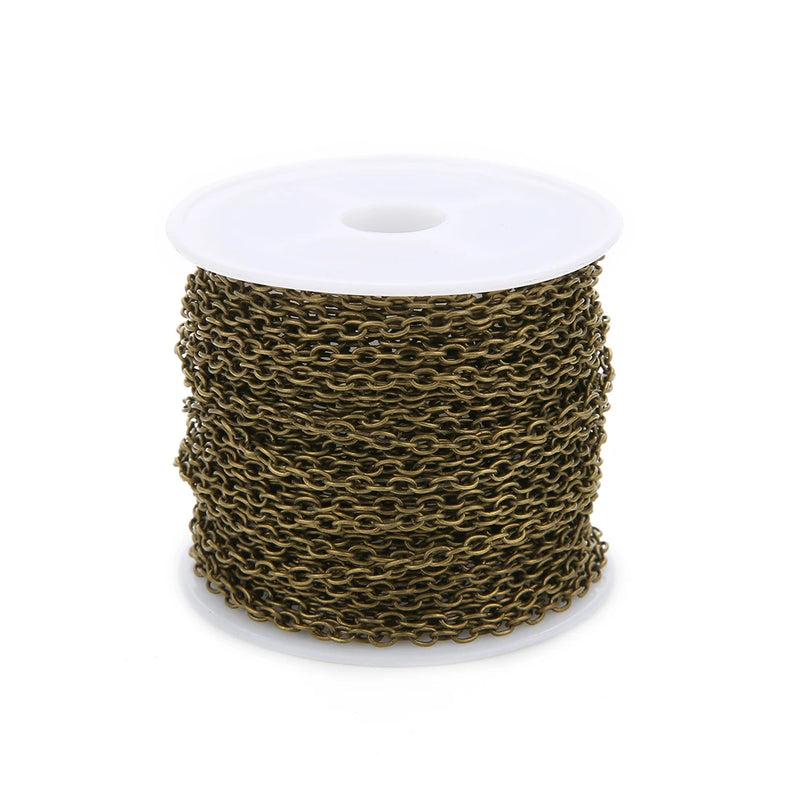 5/10 Yards Metal Iron Chains DIY Accessories for Jewelry Making Men Women