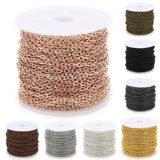 5/10 Yards Metal Iron Chains DIY Accessories for Jewelry Making Men Women