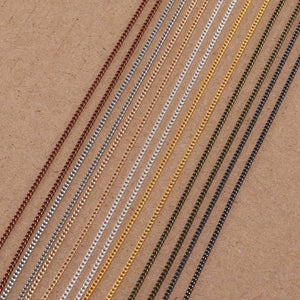 10m Bronze Plated Necklace Chains for Jewelry Making