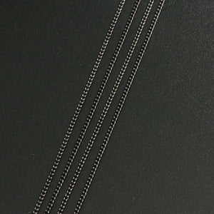 10m Rhodium Plated Chain Brass Necklace DIY Jewelry Making Supplies