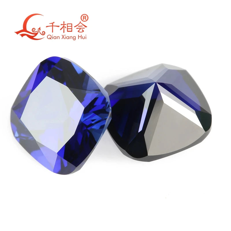 5-10mm 34# Synthetic Corundum Sapphire Loose Stone for Jewelry Making