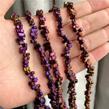 5-10mm Hematite Beads Matte Gravel Stone DIY Beaded Jewelry