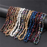 5-10mm Hematite Beads Matte Gravel Stone DIY Beaded Jewelry