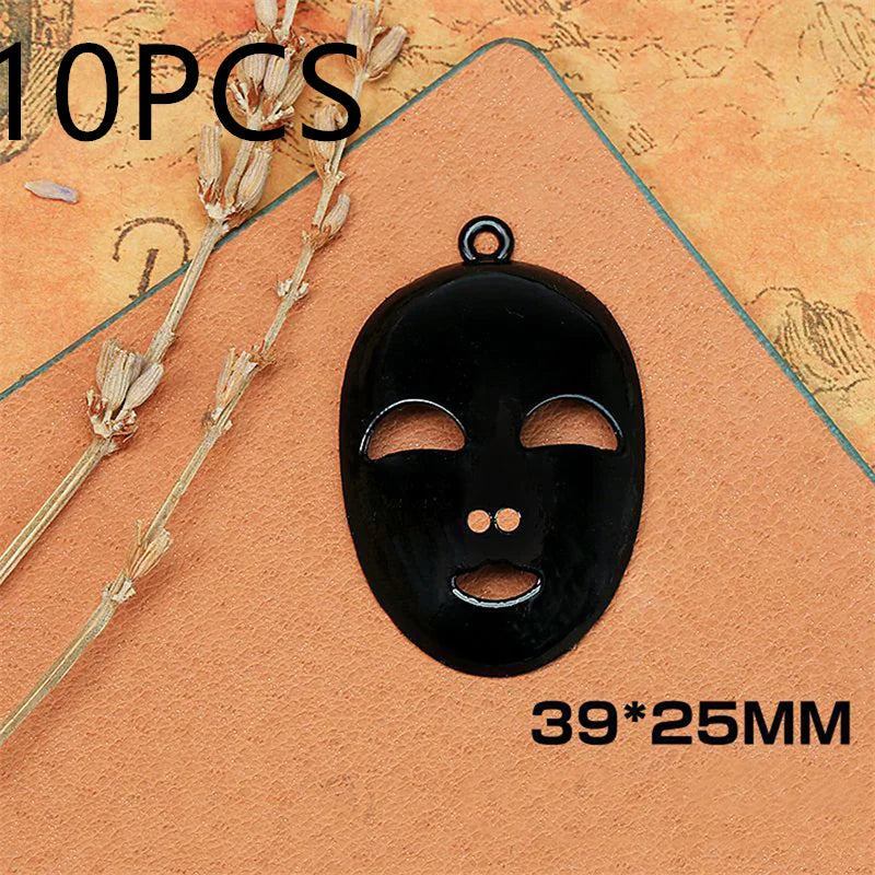 Punk Pendant Cowboy Mask Skull Accessories Set