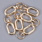5/10pcs 39mm Lobster Clasp Snap Hooks Swivel Dog Buckle Bag Keyring Buckles