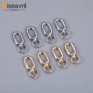 5/10pcs 39mm Lobster Clasp Snap Hooks Swivel Dog Buckle Bag Keyring Buckles