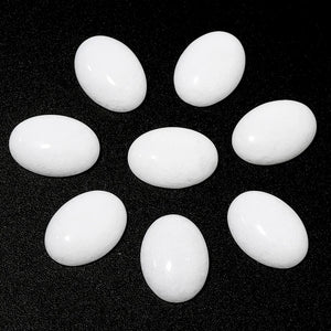 Natural Oval Jade Stone Cabochons for DIY Jewelry Making - 5-10pcs