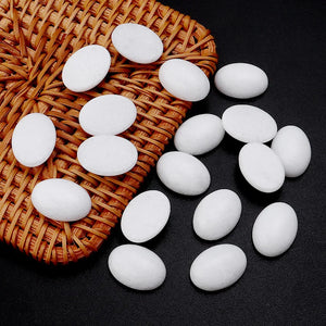 Natural Oval Jade Stone Cabochons for DIY Jewelry Making - 5-10pcs