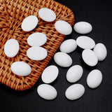 Natural Oval Jade Stone Cabochons for DIY Jewelry Making - 5-10pcs