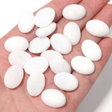 Natural Oval Jade Stone Cabochons for DIY Jewelry Making - 5-10pcs