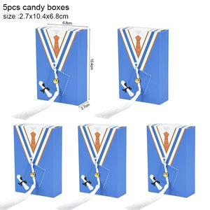 Graduation Cap Cookie Boxes Doctor Hat Candy Gift Box for Grad Celebration