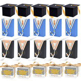 Graduation Cap Cookie Boxes Doctor Hat Candy Gift Box for Grad Celebration