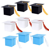 Graduation Cap Cookie Boxes Doctor Hat Candy Gift Box for Grad Celebration
