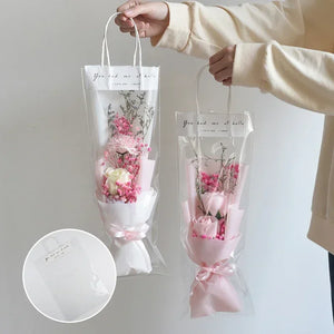 Flower Wrapping Bags Transparent Flower Packaging Gift Packing Bags