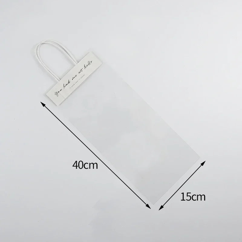 Flower Wrapping Bags Transparent Flower Packaging Gift Packing Bags
