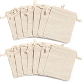 Jute Drawstring Pouch Burlap Beige Gift Bags Wedding Christmas Party Bags