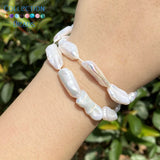 Natural Freshwater Irregular Pearl Beads for Jewelry Making