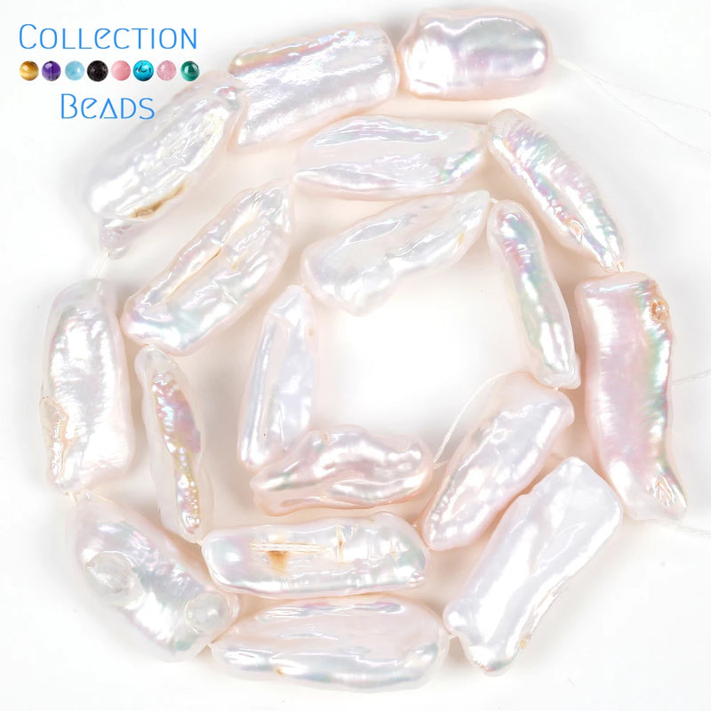 Natural Freshwater Irregular Pearl Beads for Jewelry Making