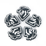 Cartoon Boy Girl Silicone Beads DIY Jewelry Making Accessories