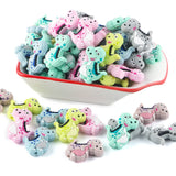 Cat Dinosaur Butterfly Silicone Beads DIY Jewelry Making Keychain Bracelet