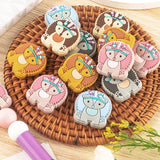Cat Dinosaur Butterfly Silicone Beads DIY Jewelry Making Keychain Bracelet
