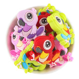 Cat Dinosaur Butterfly Silicone Beads DIY Jewelry Making Keychain Bracelet