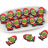 Christmas Silicone Beads for Jewelry Making DIY Christmas Accessories