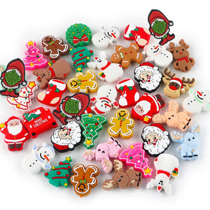 Christmas Silicone Beads for Jewelry Making DIY Christmas Accessories