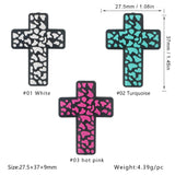5/10pcs Cow Tulip Silicone Beads for DIY Jewelry Making