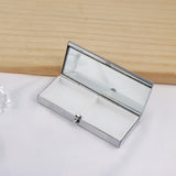 Portable Metal Pill Box Case 2 Cell Medicine Holder Container Organizer
