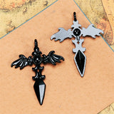 Punk Series Pendant Anchor Rudder Jewelry Making