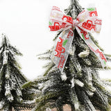 25mm Snowflake Christmas Car Grosgrain Ribbon - 5/10 Yards