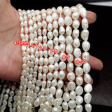Natural Baroque Freshwater Pearl Beads Charms Jewelry Loose Bead
