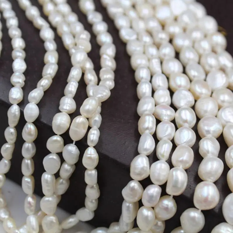 Natural Baroque Freshwater Pearl Beads Charms Jewelry Loose Bead