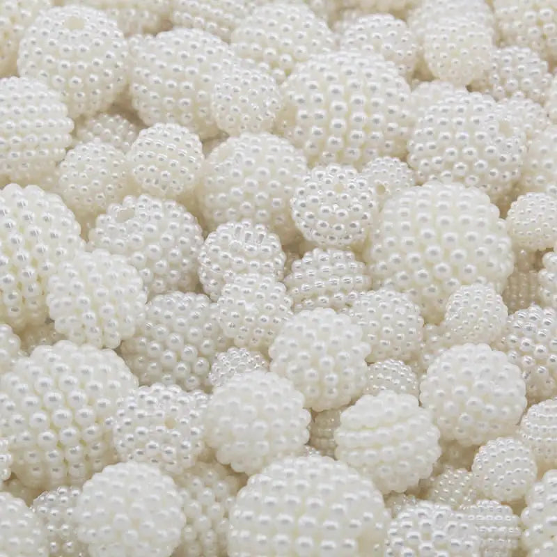 Acrylic Bayberry Sphere Pearl Spacer Beads 10-30mm Lot for DIY Jewelry Making