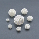 Acrylic Bayberry Sphere Pearl Spacer Beads 10-30mm Lot for DIY Jewelry Making