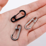 Mini Metal Lobster Clasp Keychain Carabiner Outdoor Hiking Buckle