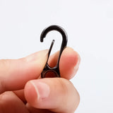 Mini Metal Lobster Clasp Keychain Carabiner Outdoor Hiking Buckle