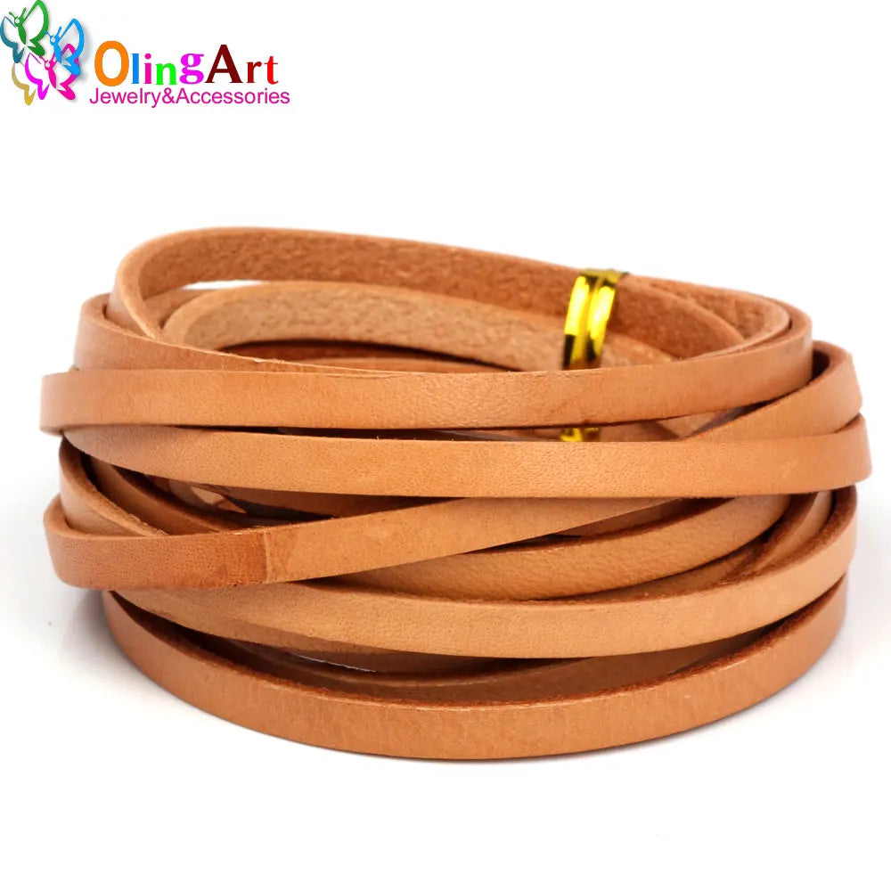 5*2mm 3YD/Lot Leather Cords DIY Jewelry Making