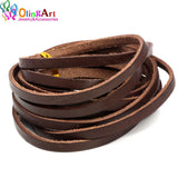 5*2mm 3YD/Lot Leather Cords DIY Jewelry Making