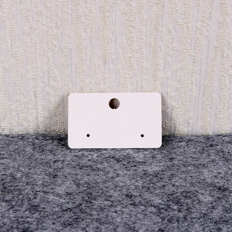 100pcs/Lot Rectangle Earring Display Card Customizable