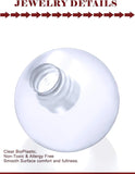 14G 5mm Pearl Replacement Body Piercing Balls